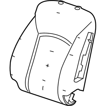 Buick 23384990 Seat Back Pad