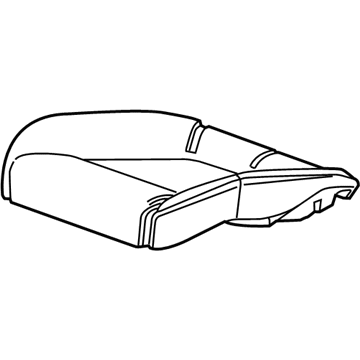 Buick 23384990 Seat Cushion Pad