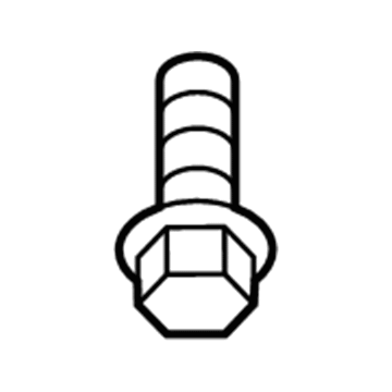 Chevy 11561075 Trailer Hitch Bolt