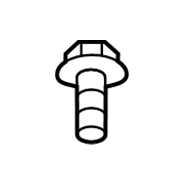 Chevy 11519387 Trailer Hitch Bolt