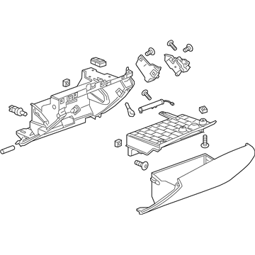 GM 84030869 Glove Box Assembly