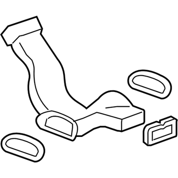 Saturn 96630107 Floor Duct