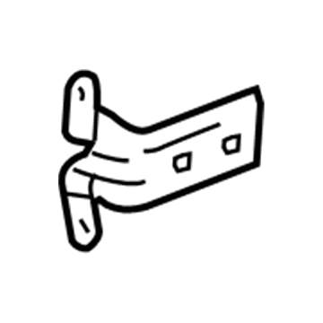 GM 15932612 Lower Hinge, Front