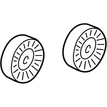 Pontiac 24506756 Idler Pulley