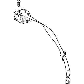 Chevy 85557281 Seat Belt Assembly