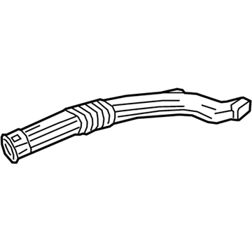 GM 13473164 Defroster Duct, Passenger Side