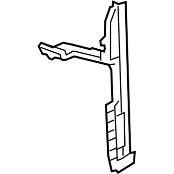 GM 22984485 Side Air Baffle, Driver Side