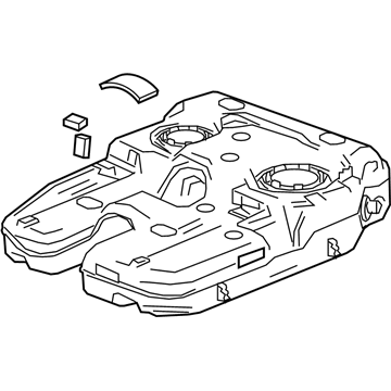 Buick Enclave Fuel Tank - 85138839