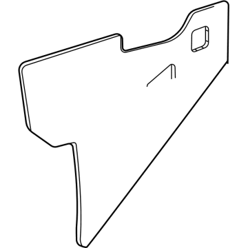 GM 42667473 Sound Absorber, Driver Side