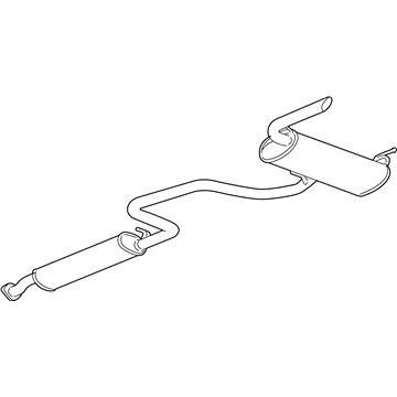 Chevy Malibu Muffler - 25907235