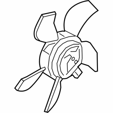 Chevy Fan Motor - 84888877