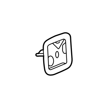 GM 84725057 Switch Bezel, Jet Black
