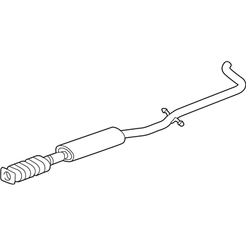 Pontiac Exhaust Pipe - 25702184