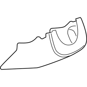 Chevy Steering Column Cover - 92262950