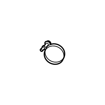 Chevy 13162312 Upper Hose Clamp