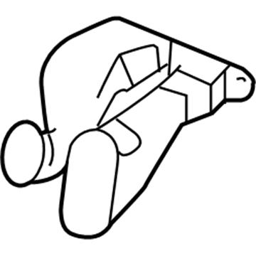 GM 15213411 Center Duct