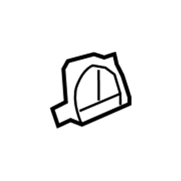 Saturn 96661709 Side Duct