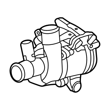 Cadillac Water Pump - 55508938
