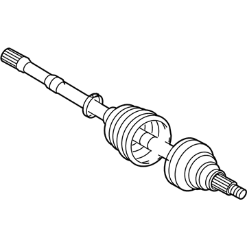 GM 19183734 Axle Assembly Retainer Clip, Rear