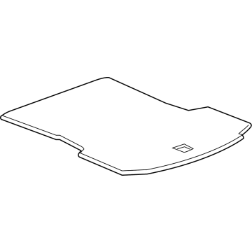 GM 84459546 Floor Cover, Black Diamon, Rear