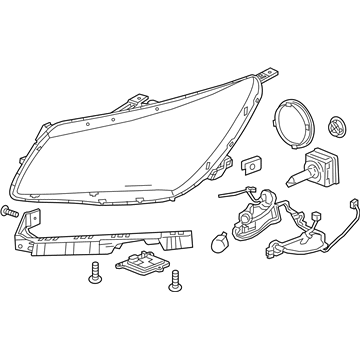 Buick LaCrosse Headlight - 26672546