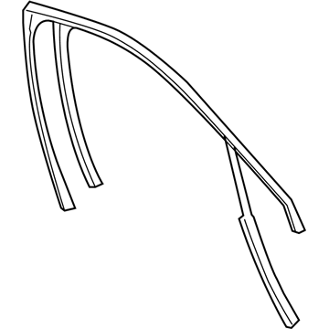 2017 Cadillac XTS Door Seal - 23454475