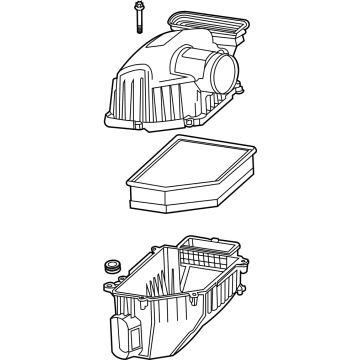 GMC 84554702 Air Cleaner Assembly