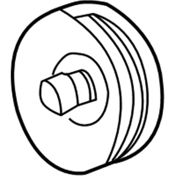 Pontiac 19421487 Pulley