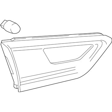 Chevy Malibu Back Up Light - 84131004