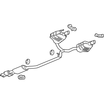 GMC Acadia Muffler - 19420305