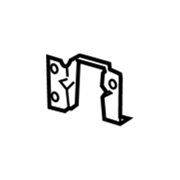 GM 25851923 Bumper Bracket, Driver Side