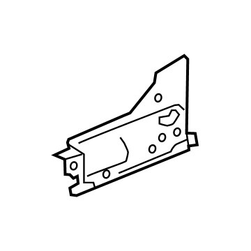 GM 84057421 Front Panel, Rear Inner Driver Side