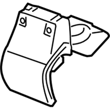Chevy 89026435 Rear Cupholder