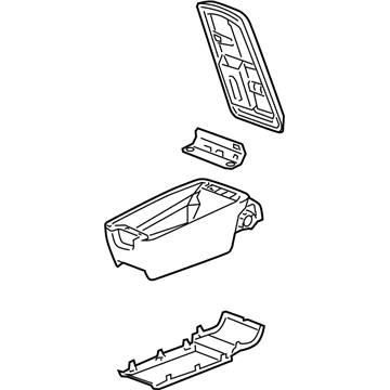 Chevy 89026445 Compartment