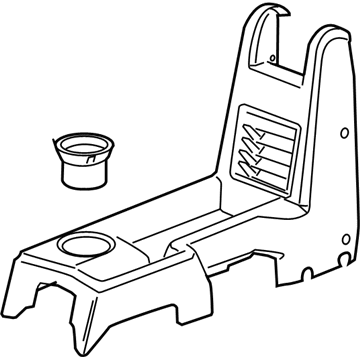 Chevy 25789409 Console