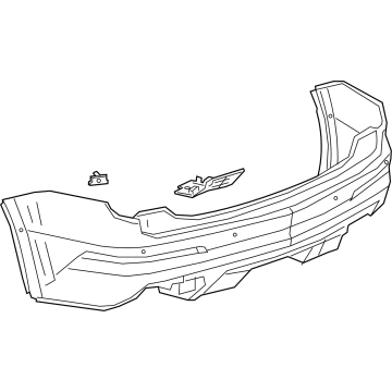 Cadillac XT6 Bumper - 87850363