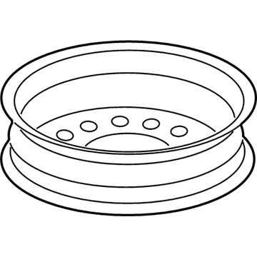 2013 Buick Regal Spare Wheel - 13219390