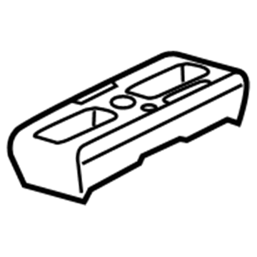 GM 15885530 Leaf Spring Spacer, Rear