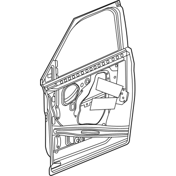 GM 42838784 Door Shell, Front Driver Side