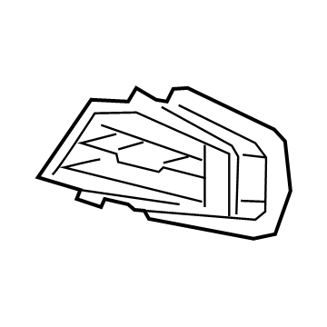 GM 84095202 Air Vent Grille, Passenger Side
