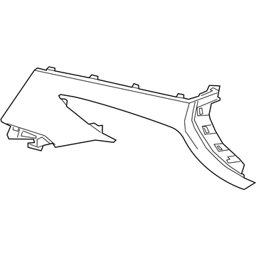 GM 85126971 Trim Panel, Lower Passenger Side