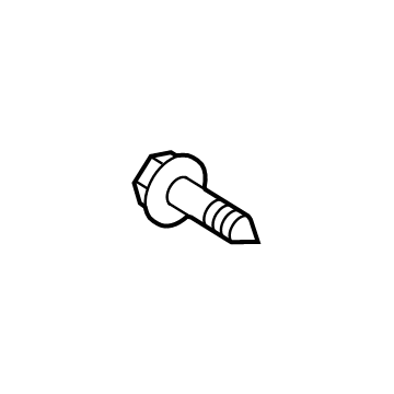 Cadillac 11589015 Reflector Bolt