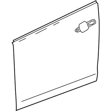 GM 23324591 Outer Panel, Front Driver Side