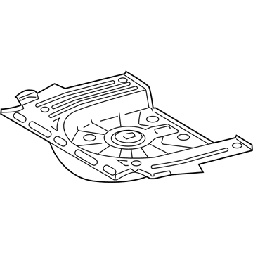 2008 Pontiac Vibe Floor Pan - 88972256