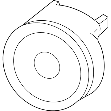 GM 15269042 Fog Lamp, Front
