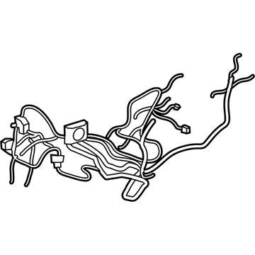 GM 39075317 Harness, Front Passenger Side