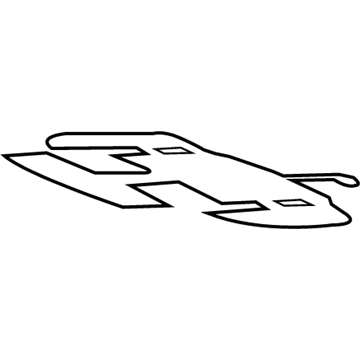 GM 13451991 Seat Cushion Heater, Front