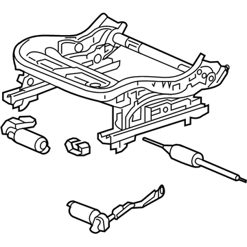 GM 13510754 Frame Assembly, Front Driver Side