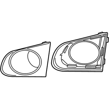 GM 95095471 Trim Bezel