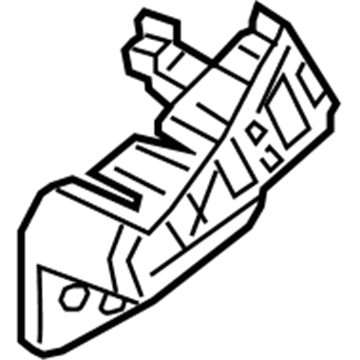 GM 23142934 Upper Retainer, Driver Side